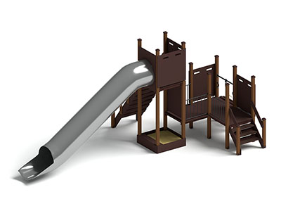 Игровой комплекс Миндаль горка Н-2000 ДИО 10011