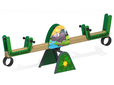 Качалка-балансир Весёлый бегемот 1