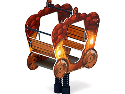 Качалка на пружине Дилижанс 2