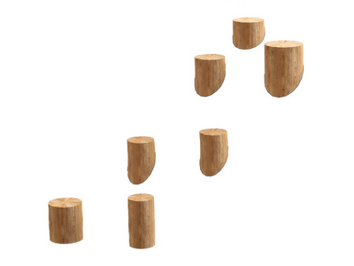 Пенек на склон Ступени устойчивости