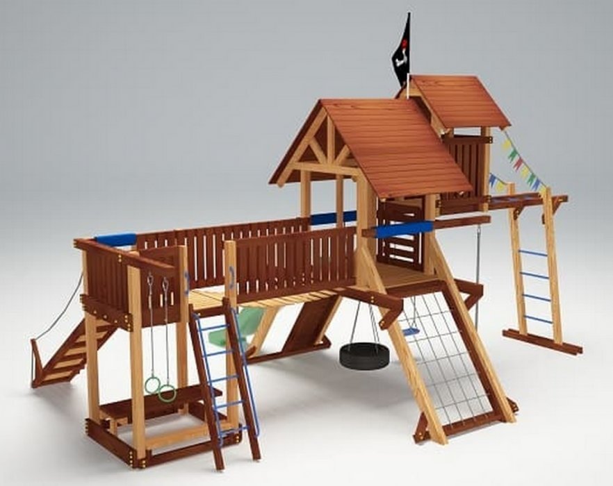 Детская игровая площадка Галиот 11 - вид 4