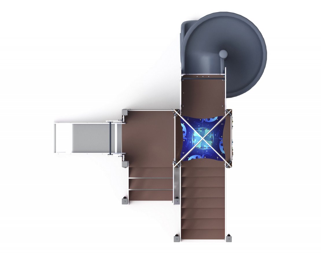 Детская игровая площадка Покорение галактики-9 - вид 4