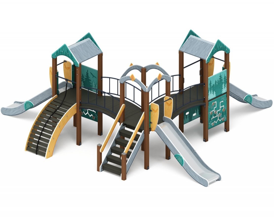 Детская игровая площадка Сибирская сказка-11 - вид 3
