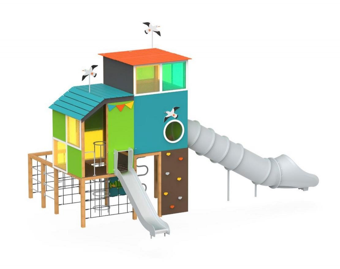 Игровой комплекс Спасательная вышка Тип 2 - вид 2